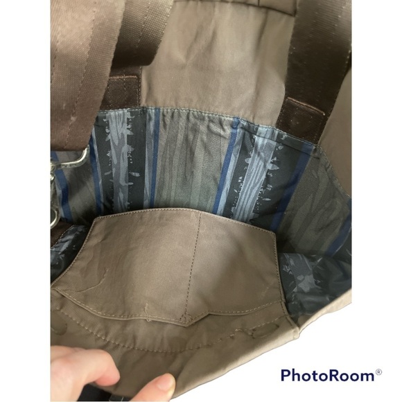 LeSportsac Brown Nylon Laptop Work Bag OS - Picture 9 of 13